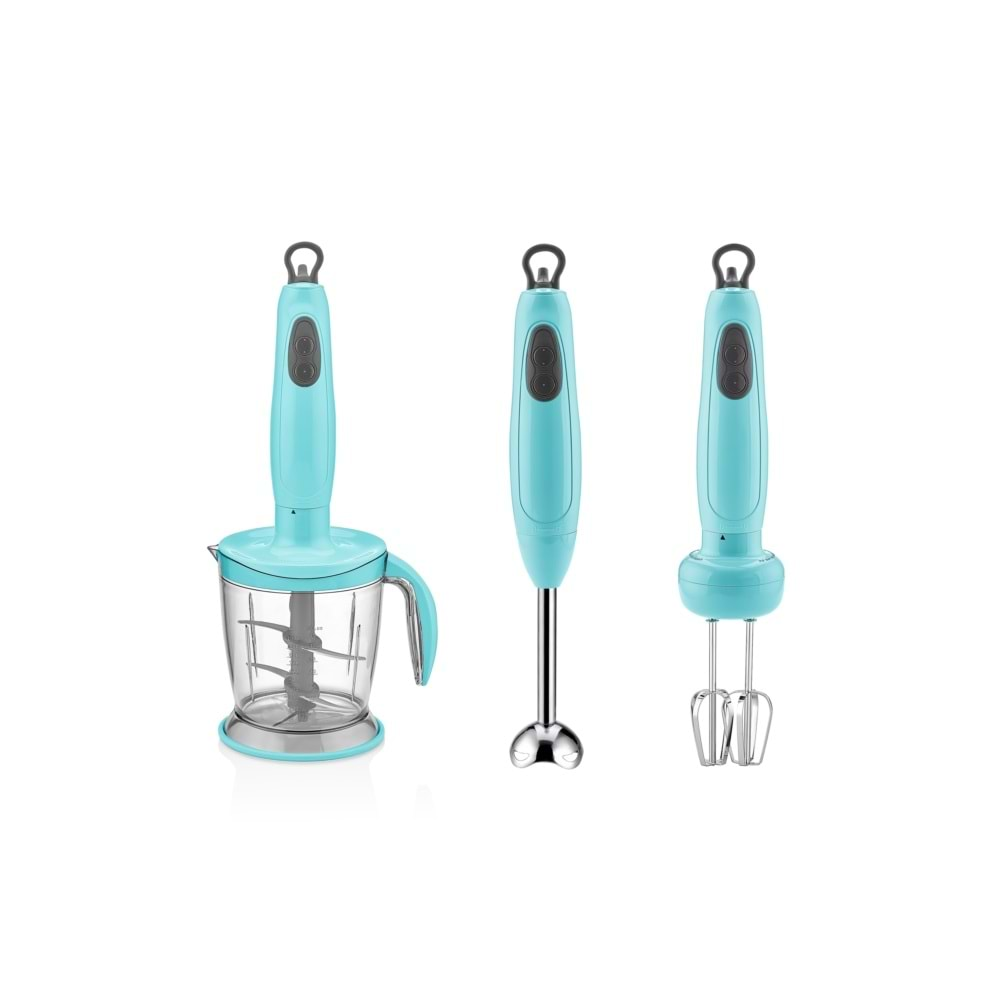 Grup Blender Set 1200 W Mavi Gurup