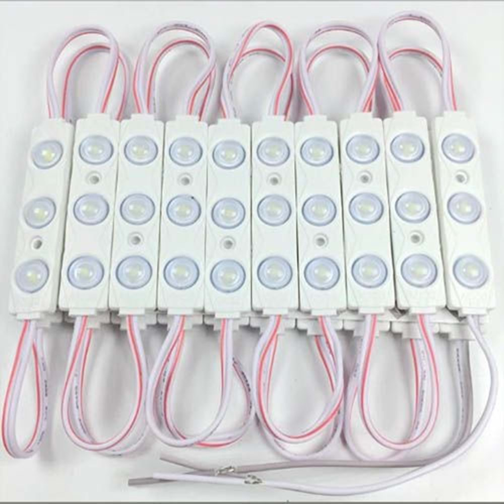 Modül Led Beyaz 12 Volt 1,2 Watt 20 Adet 3 Mt. Modül Led Fasel