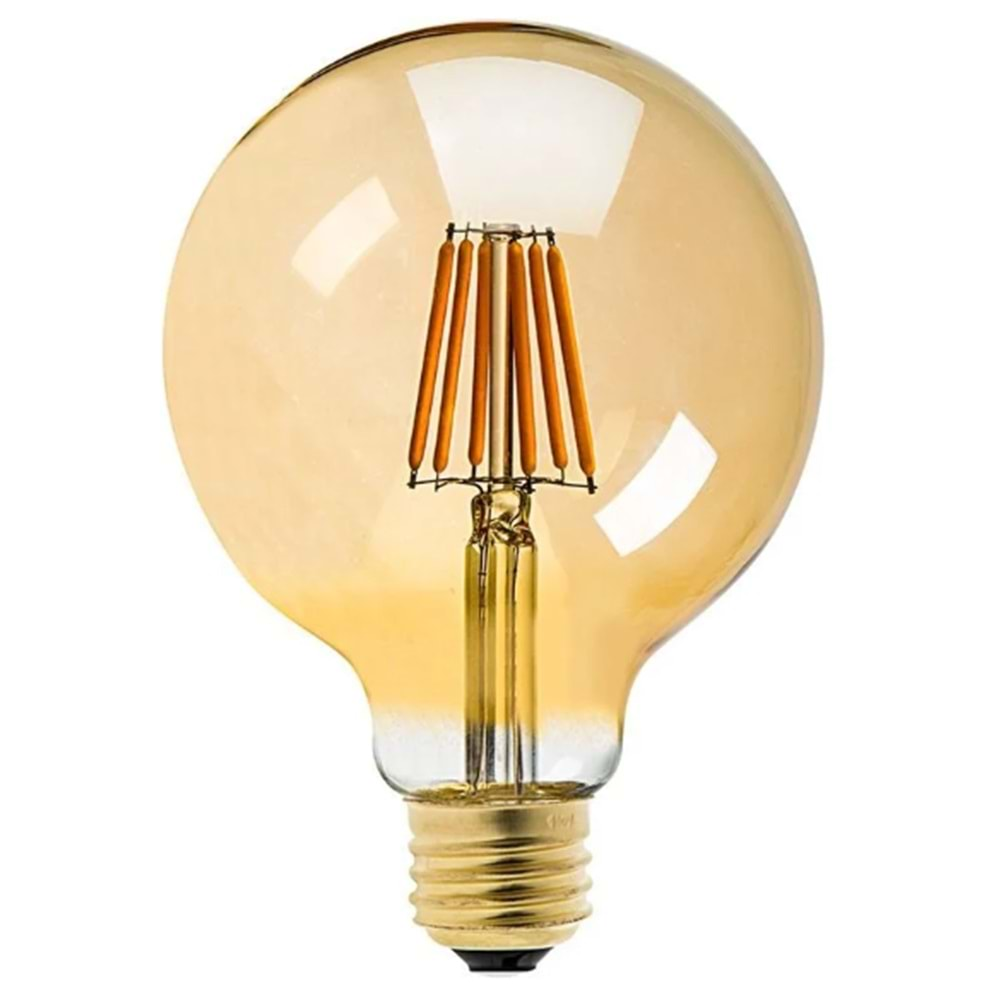 Rustik Led Ampul Fılamentli E27 Duy 4 Watt 2700K Amber LedLamp