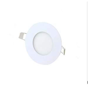 Yuvarlak Led Panel 6W 480 Lm Beyaz Sıva Altı AC