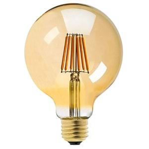 Rustik Led Ampul Fılamentli E27 Duy 4 Watt 2700K Amber LedLamp