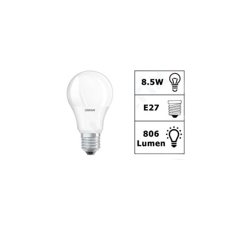 Led Ampul 10 W E27 806 Lümen Beyaz 6500K Osram